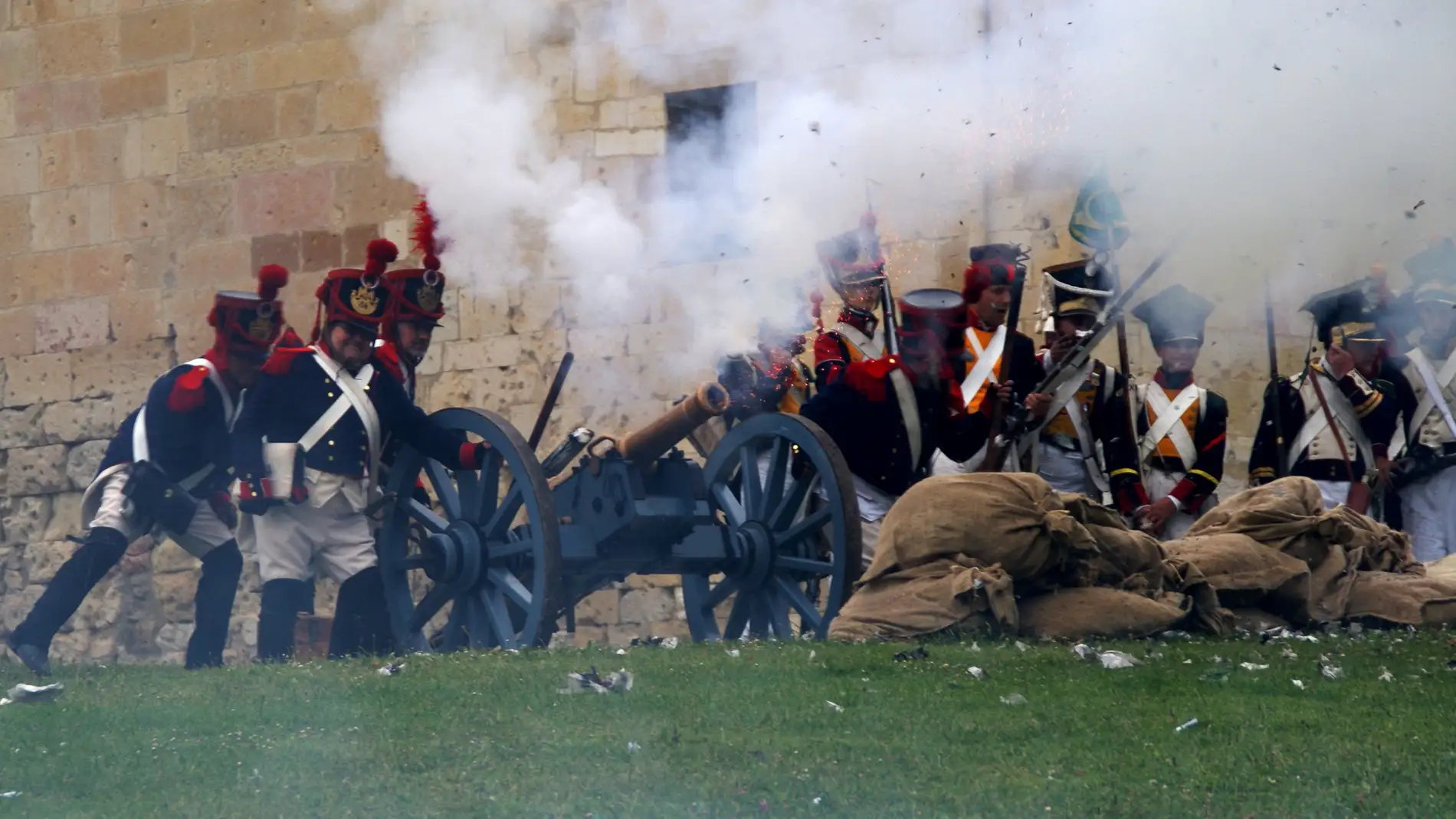 La batalla de Vitoria de 1813 resurge en Iruña de Oca 