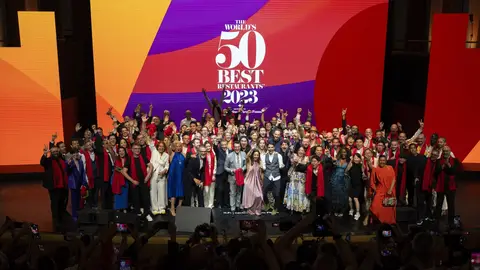 Los cocineros premiados en el "The World's Best Restaurants' Los cocineros premiados en el "The World's Best Restaurants'