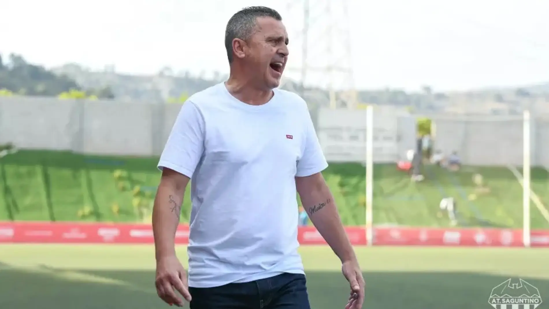 Sergi Escobar, entrenador del Atlético Saguntino