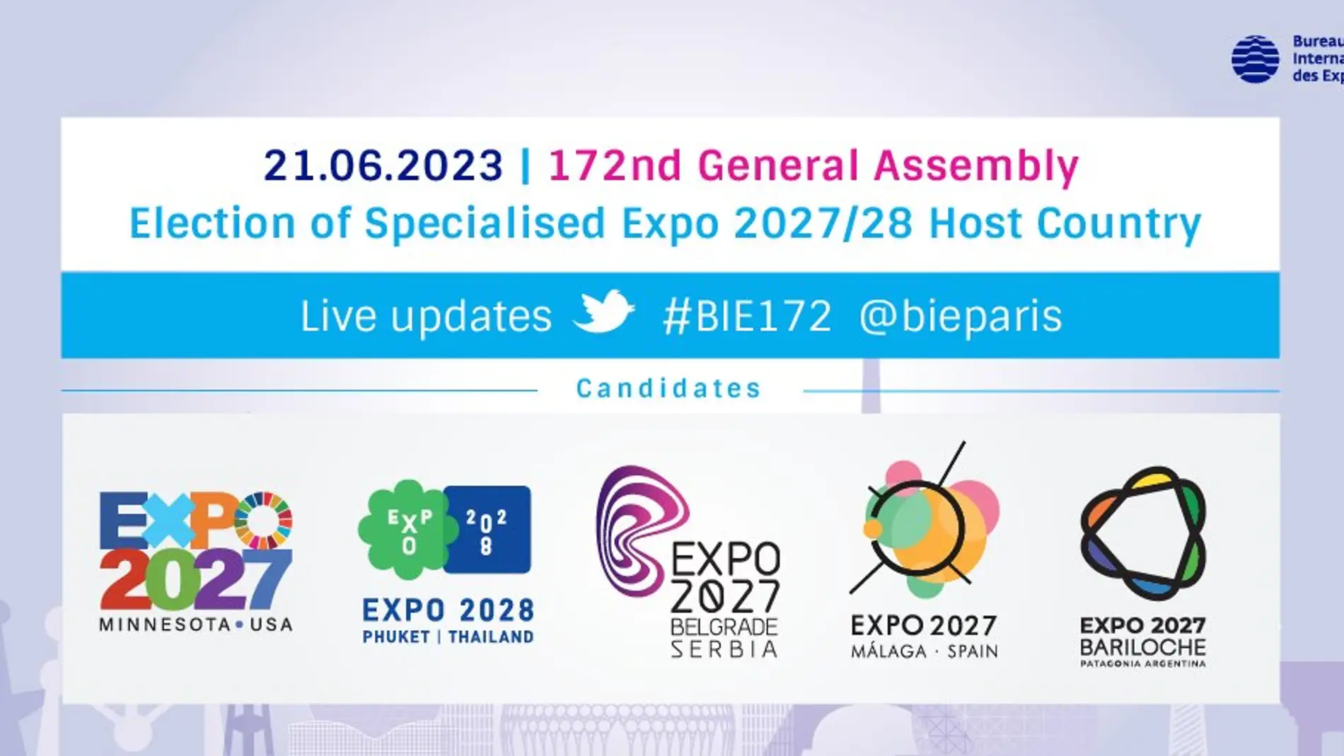 Conoce las otras candidaturas para acoger la Expo 2027