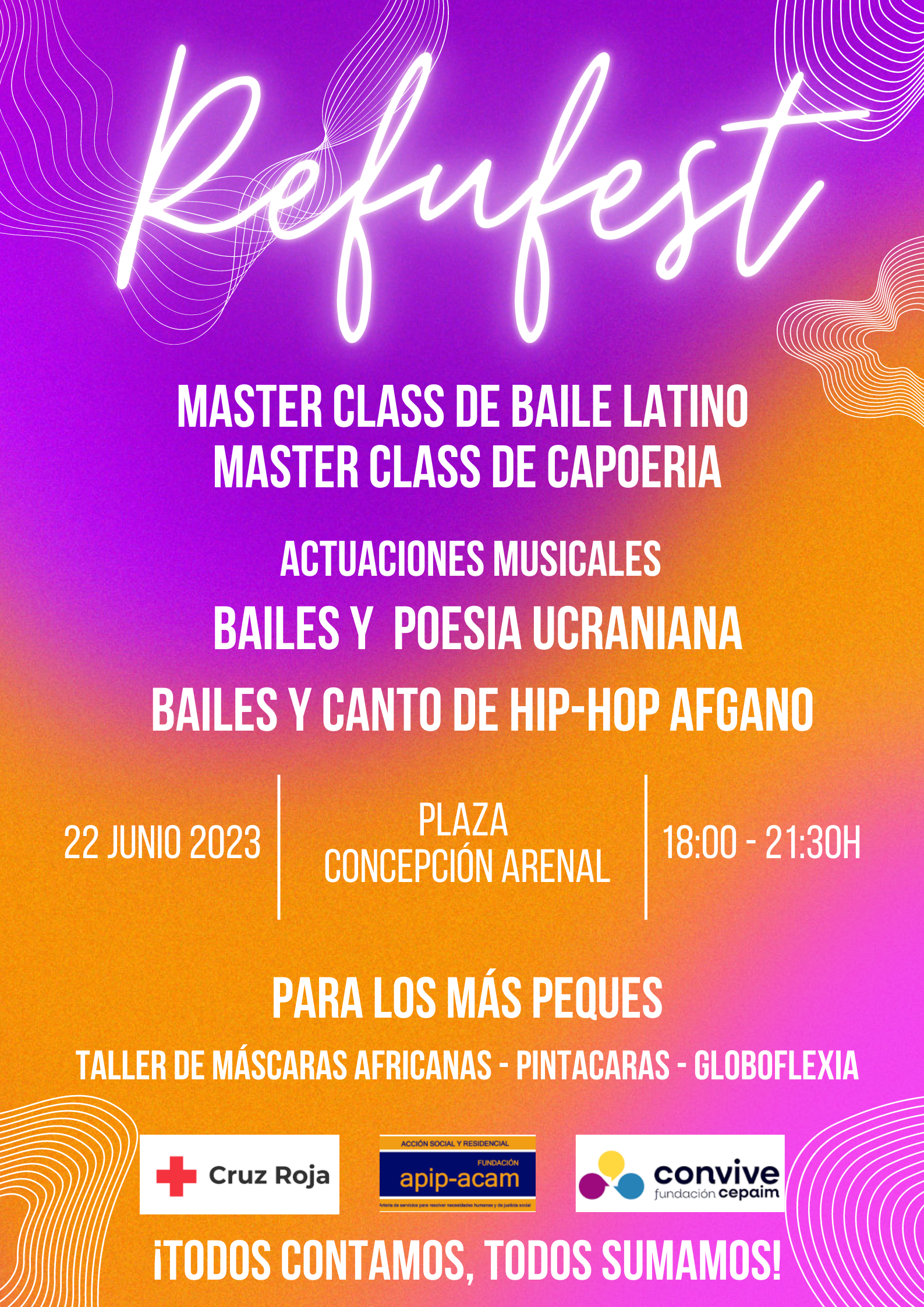 Una jornada para sensibilizar a la población por el Día Mundial de las Personas Refugiadas Una jornada para sensibilizar a la población por el Día Mundial de las Personas Refugiadas