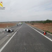 Lugar donde se produjo el accidente Lugar donde se produjo el accidente