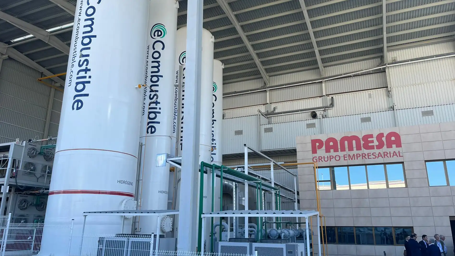 Pamesa presenta en Castellón la primera planta mundial libre de emisiones 
