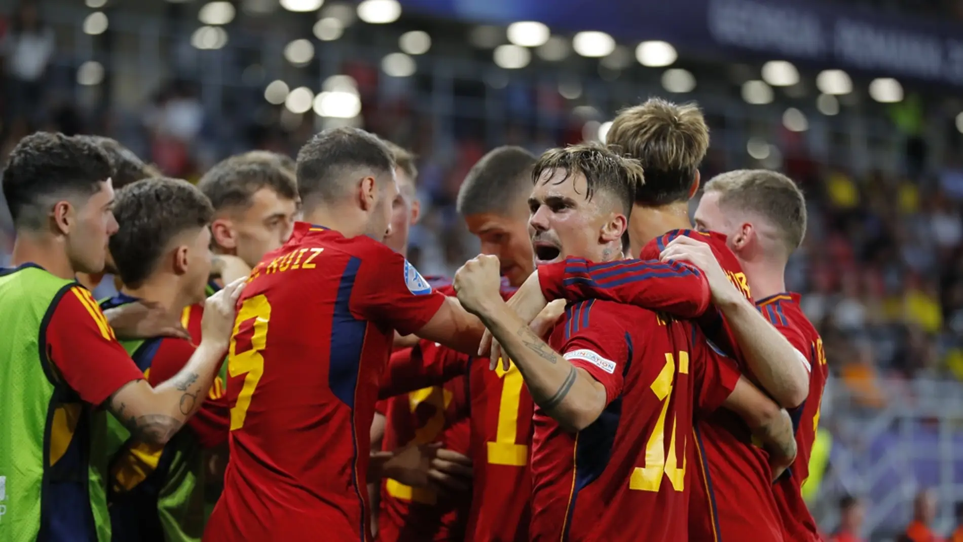 La selección española sub-21 se estrena con victoria clara ante Rumanía 