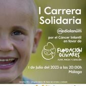 Málaga celebra el 1 de julio la I Carrera Solidaria Banco Mediolanum a favor de la Fundación Olivares