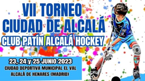 Cartel de la VII edici&oacute;n del Torneo Ciudad de Alcal&aacute; Hockey sobre Patines