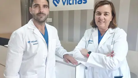 El equipo del Vithas Málaga pone en marcha la tecnología MyoStrain El equipo del Vithas Málaga pone en marcha la tecnología MyoStrain