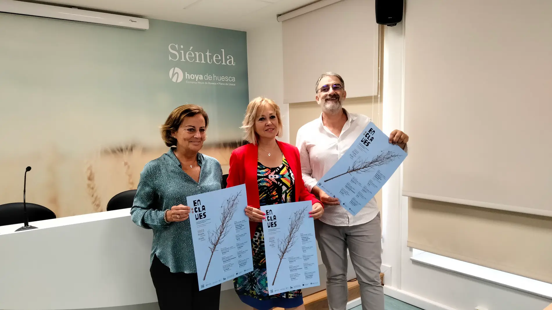 Teruca Moreno, Beatriz Calvo y Enrique Mainé han presentado el festival.