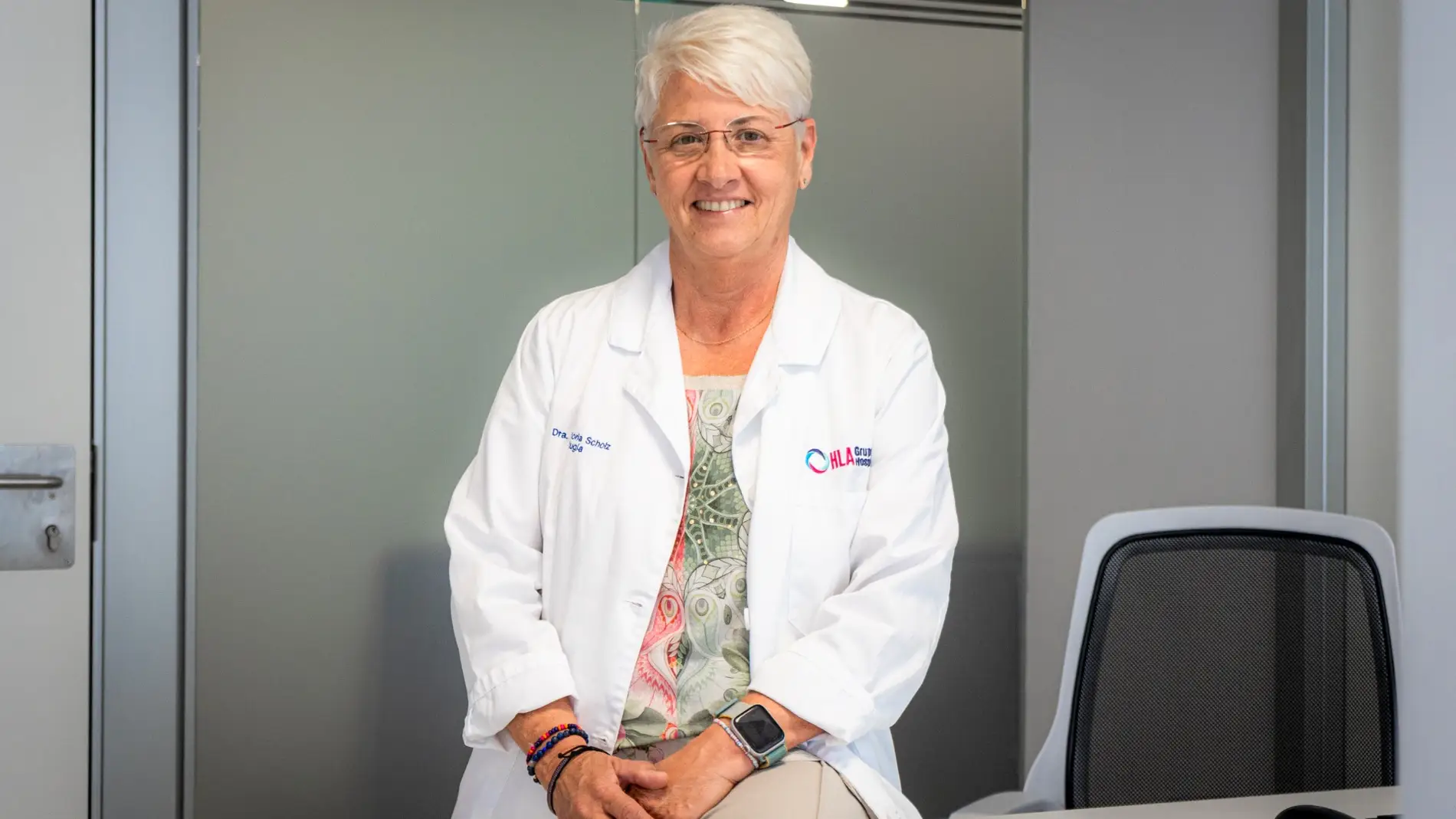 La Dra. Scholz es la responsable de la nueva Unidad de Patología Mamaria en HLA El Ángel