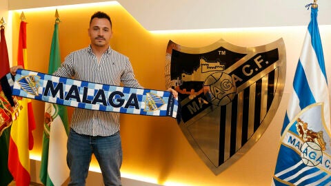 Alfonso Herrero, jugador del M&aacute;laga CF