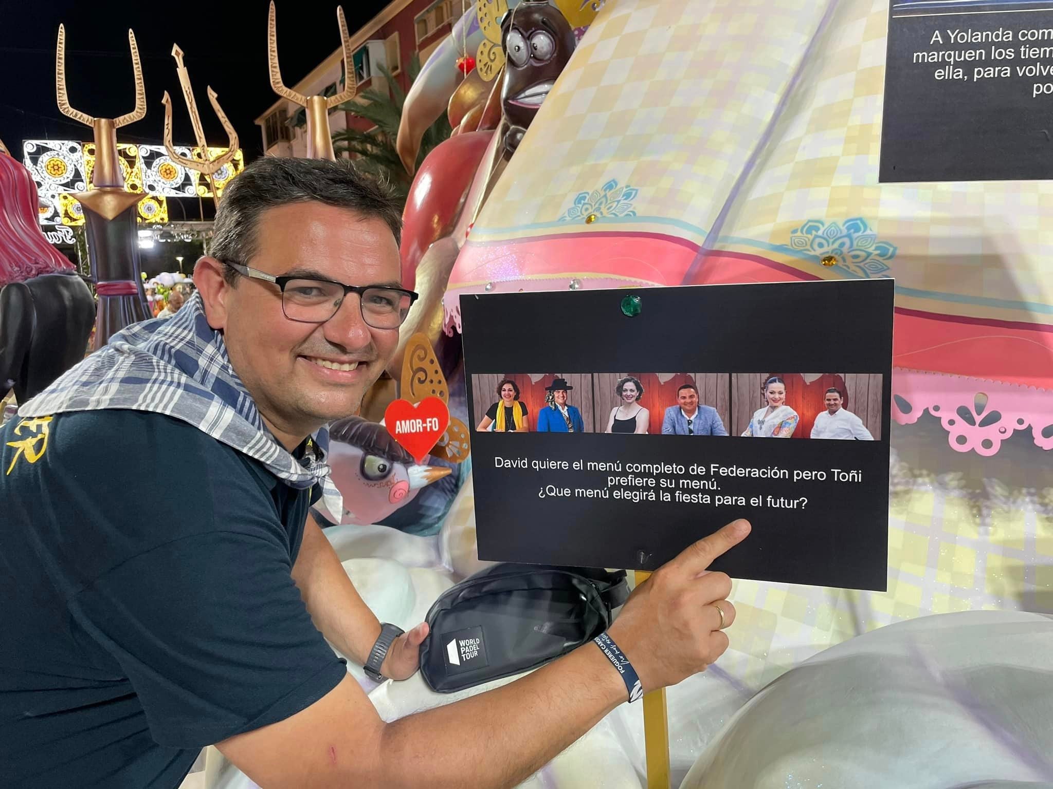 David Olivares tras presentar su candidatura a Federación: llevaré las Hogueras al siglo XXI David Olivares tras presentar su candidatura a Federación: llevaré las Hogueras al siglo XXI