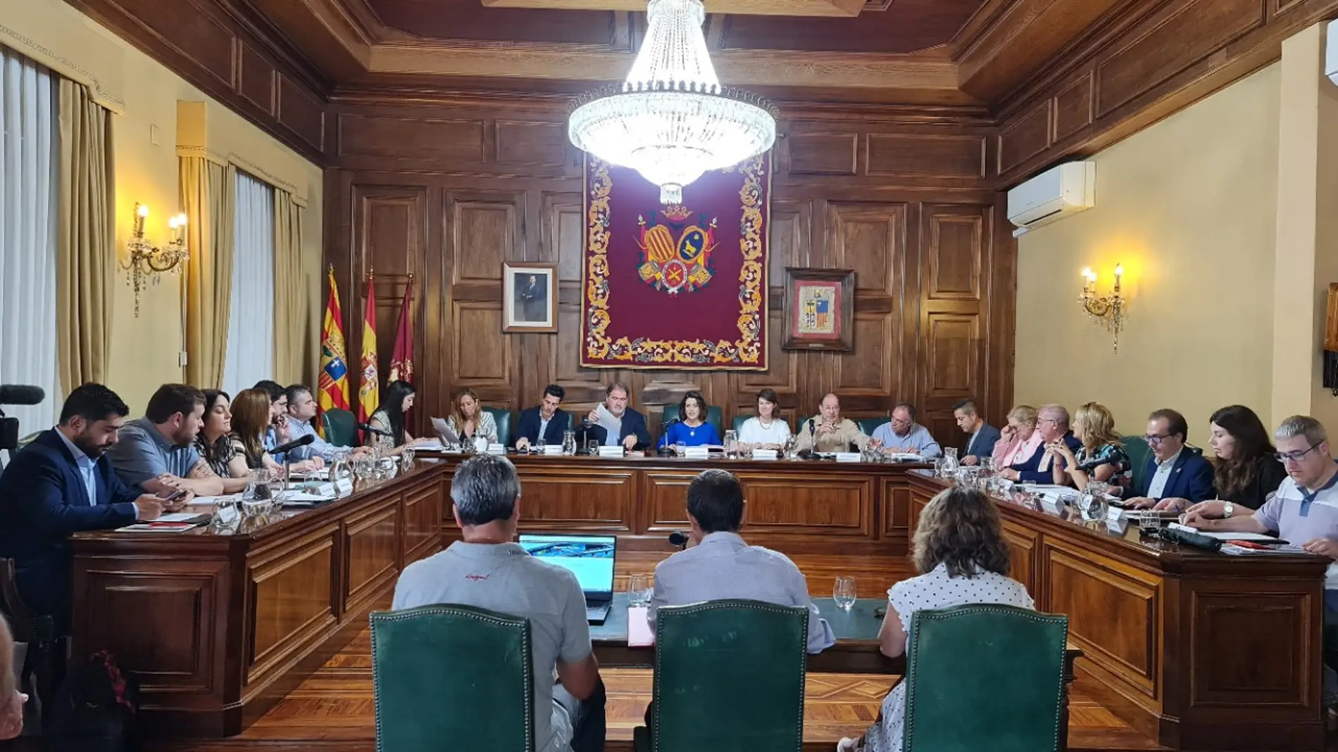 El ayuntamiento de Teruel ha celebrado hoy el primer pleno de la legislatura