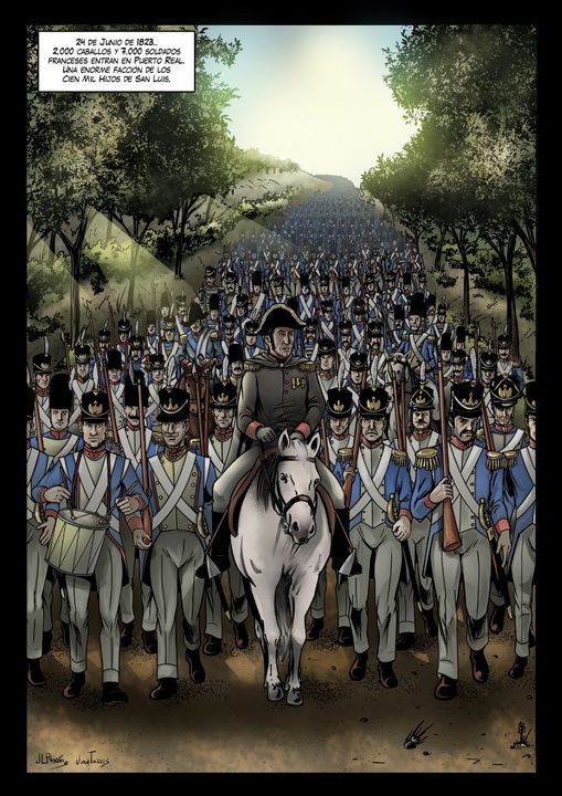 La Batalla del Trocadero de Puerto Real ya tiene su cómic La Batalla del Trocadero de Puerto Real ya tiene su cómic