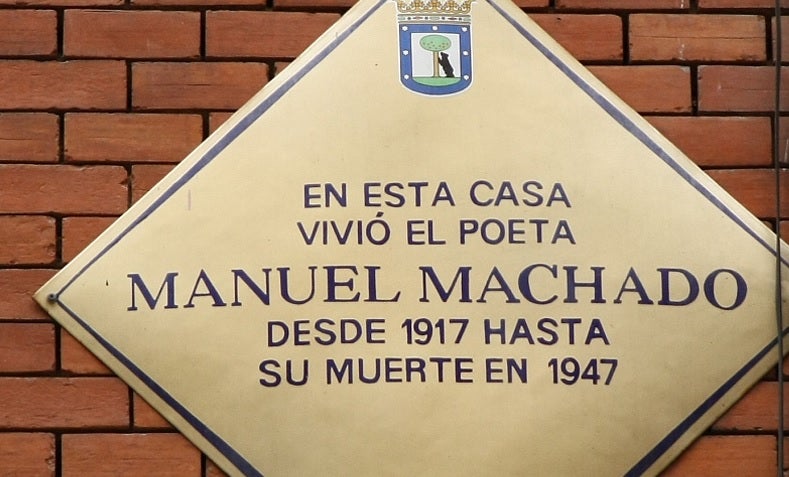 El poeta Manuel Machado El poeta Manuel Machado