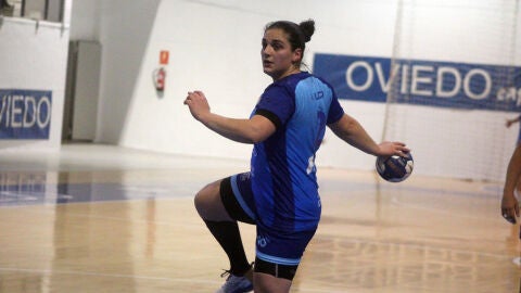 Aida Palicio, jugadora del Lobas Global Oviedo