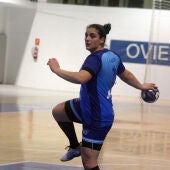 Aida Palicio, jugadora del Lobas Global Oviedo