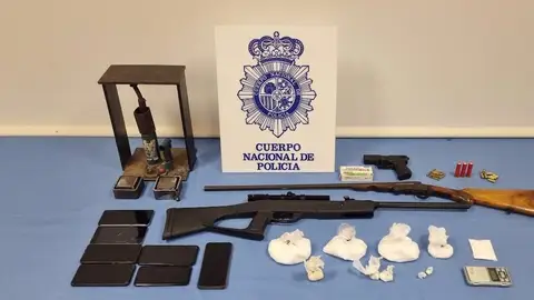Material incautado por la Policía - POLICÍA NACIONAL Material incautado por la Policía - POLICÍA NACIONAL