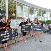 Protesta de las trabajadores de la escuela infantil Son Ferriol de Palma