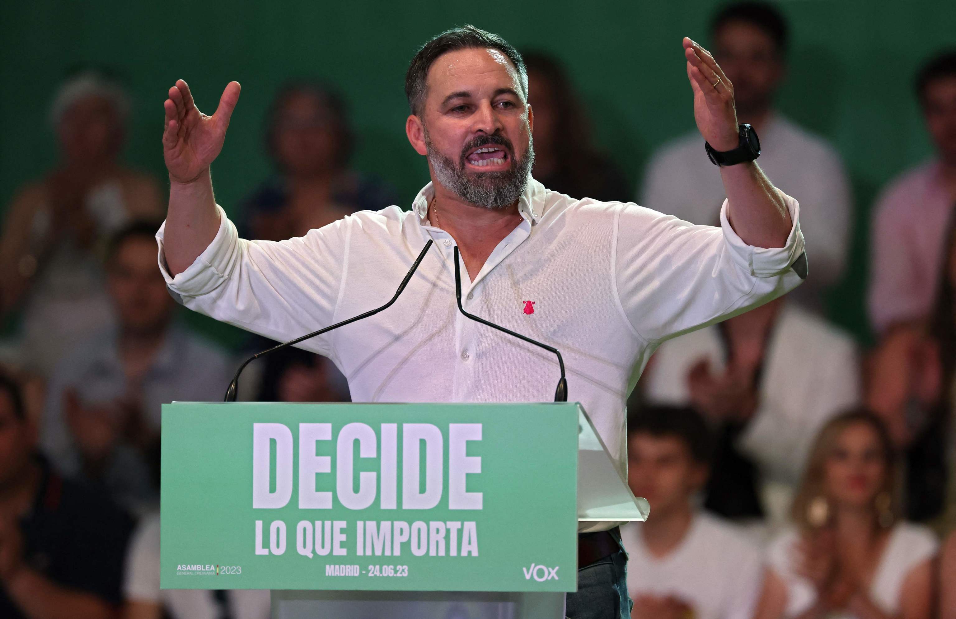 La posición de Vox sobre el trasvase del Ebro condiciona las negociaciones en Aragón La posición de Vox sobre el trasvase del Ebro condiciona las negociaciones en Aragón