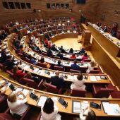 Sesión constitutiva de la XI legislatura de Les Corts Valencianes.