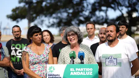 Pilar García, candidata de Adelante Andalucía al Congreso Pilar García, candidata de Adelante Andalucía al Congreso
