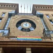 Bandera LGTBI en el Ayuntamiento de Albacete