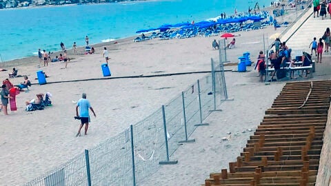 Pasarela Playa Poniente Benidorm