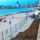 Pasarela Playa Poniente Benidorm Pasarela Playa Poniente Benidorm
