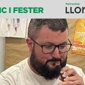 Quique Galvañ, dolçainer de 'Els Valerios'.