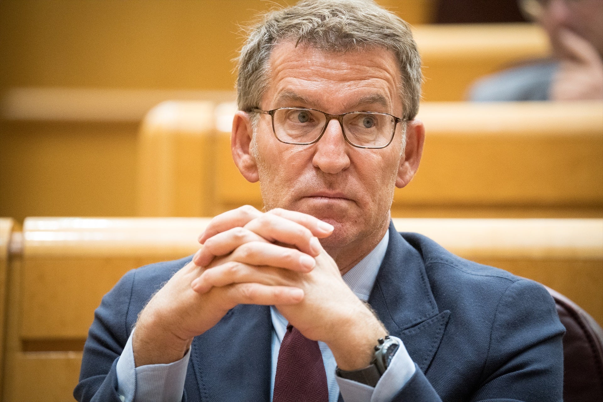 Feijóo rechaza el plazo del PSOE e informará de su sueldo cuando deje de ser senador Feijóo rechaza el plazo del PSOE e informará de su sueldo cuando deje de ser senador