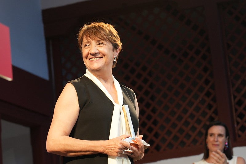 Blanca Portillo recibe el Premio Corral de Comedias de Almagro defendiendo el poder de la palabra: "Que no os la roben" Blanca Portillo recibe el Premio Corral de Comedias de Almagro defendiendo el poder de la palabra: "Que no os la roben"