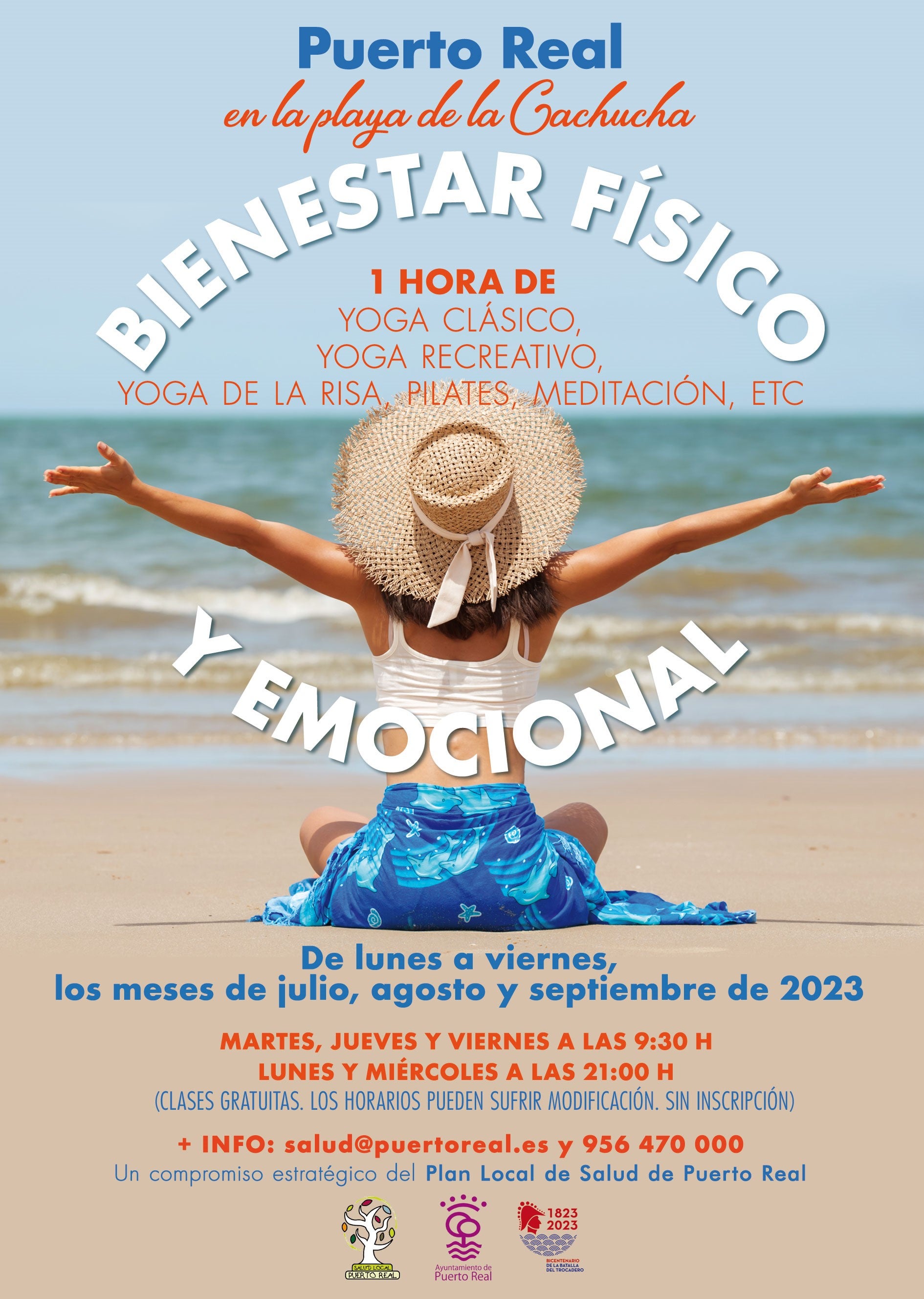 La playa de La Cachucha albergará la actividad gratuita “Bienestar físico y emocional” La playa de La Cachucha albergará la actividad gratuita “Bienestar físico y emocional”