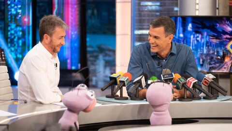 Pedro S&aacute;nchez durante su visita a 'El Hormiguero'