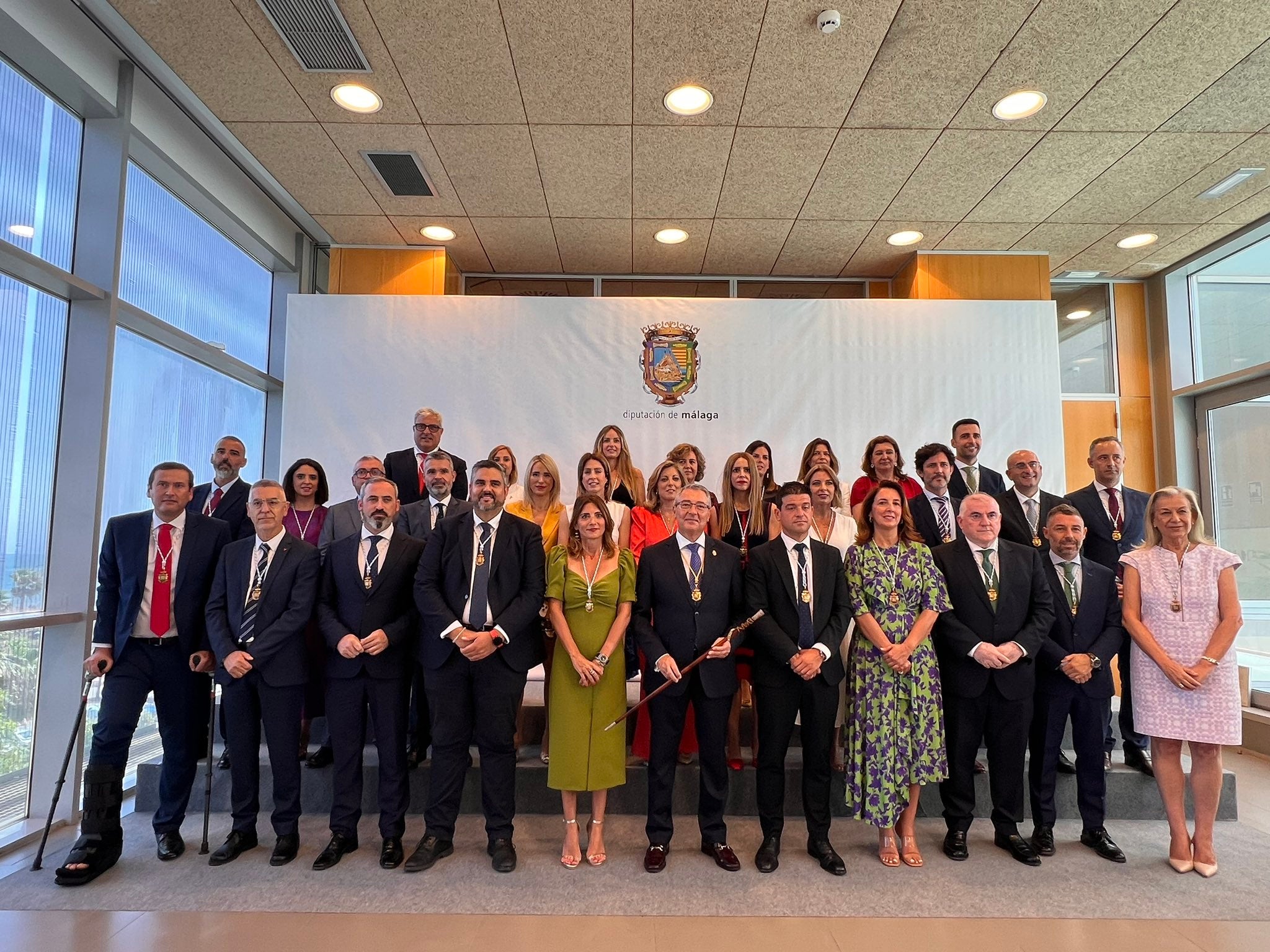 La Diputación de Málaga celebra su Pleno Extraordinario de Constitución La Diputación de Málaga celebra su Pleno Extraordinario de Constitución