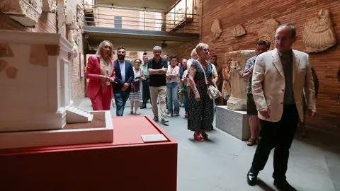 El Museo de Arte Romano ofrece en una exposición un recorrido por los foros de la ciudad como espacios de poder El Museo de Arte Romano ofrece en una exposición un recorrido por los foros de la ciudad como espacios de poder
