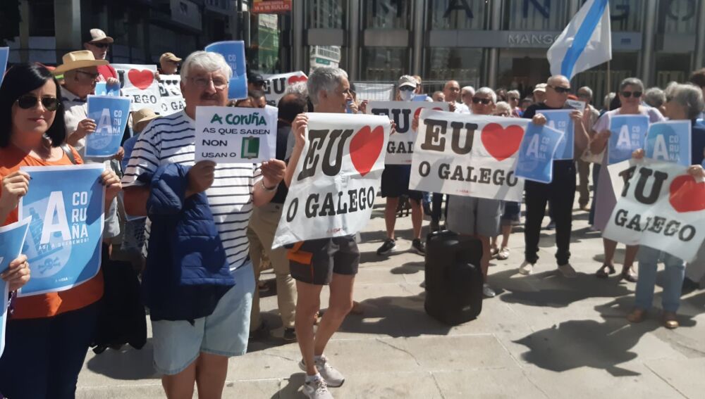 Manifestación da Mesa pola Normalización Lingüística