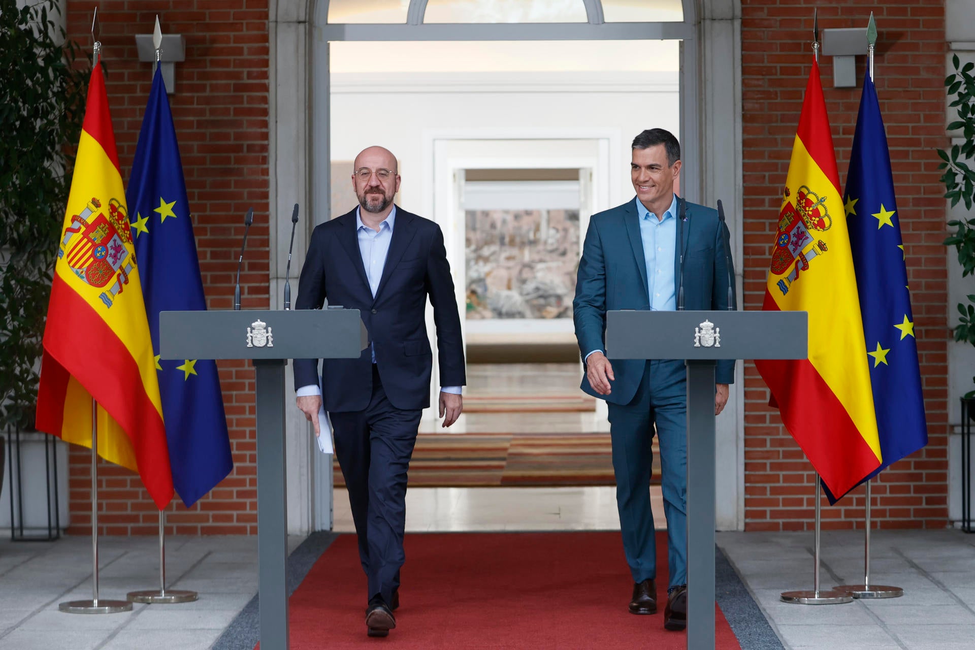 Sánchez marca la "justicia social" como una de las prioridades de la presidencia española de la UE Sánchez marca la "justicia social" como una de las prioridades de la presidencia española de la UE