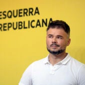 El candidato de ERC al Congreso, Gabriel Rufián.