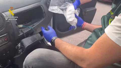 Interceptado en Zuasti un vehículo con 40 kilos de speed Interceptado en Zuasti un vehículo con 40 kilos de speed