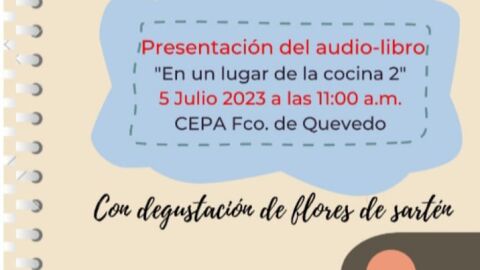 audiolibro en un lugar de tu cocina