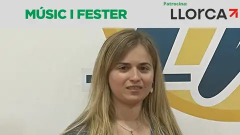 Alicia Soriano, en la secció 'Músic i fester'. Alicia Soriano, en la secció 'Músic i fester'.