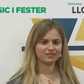 Alicia Soriano, en la secció 'Músic i fester'.