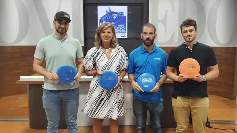 Presentación Open disc golf Oviedo Presentación Open disc golf Oviedo