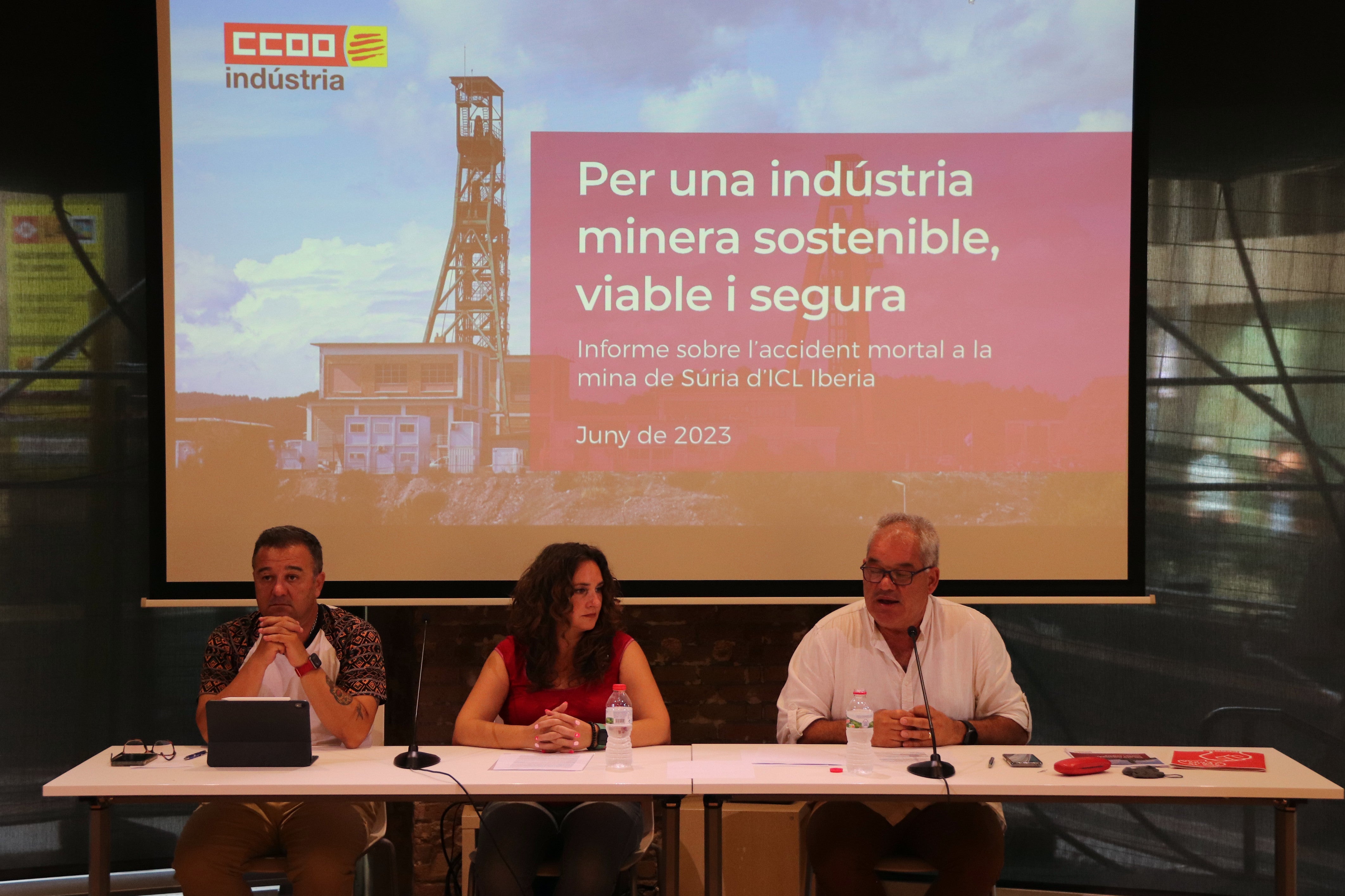 Comissions Obreres considera que l’accident mortal a la mina de Súria es podria haver evitat Comissions Obreres considera que l’accident mortal a la mina de Súria es podria haver evitat