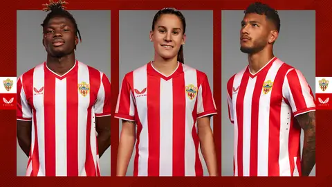 La Unión Deportiva Almería presenta su camiseta para la nueva temporada ONDA CERO ALMERIA
