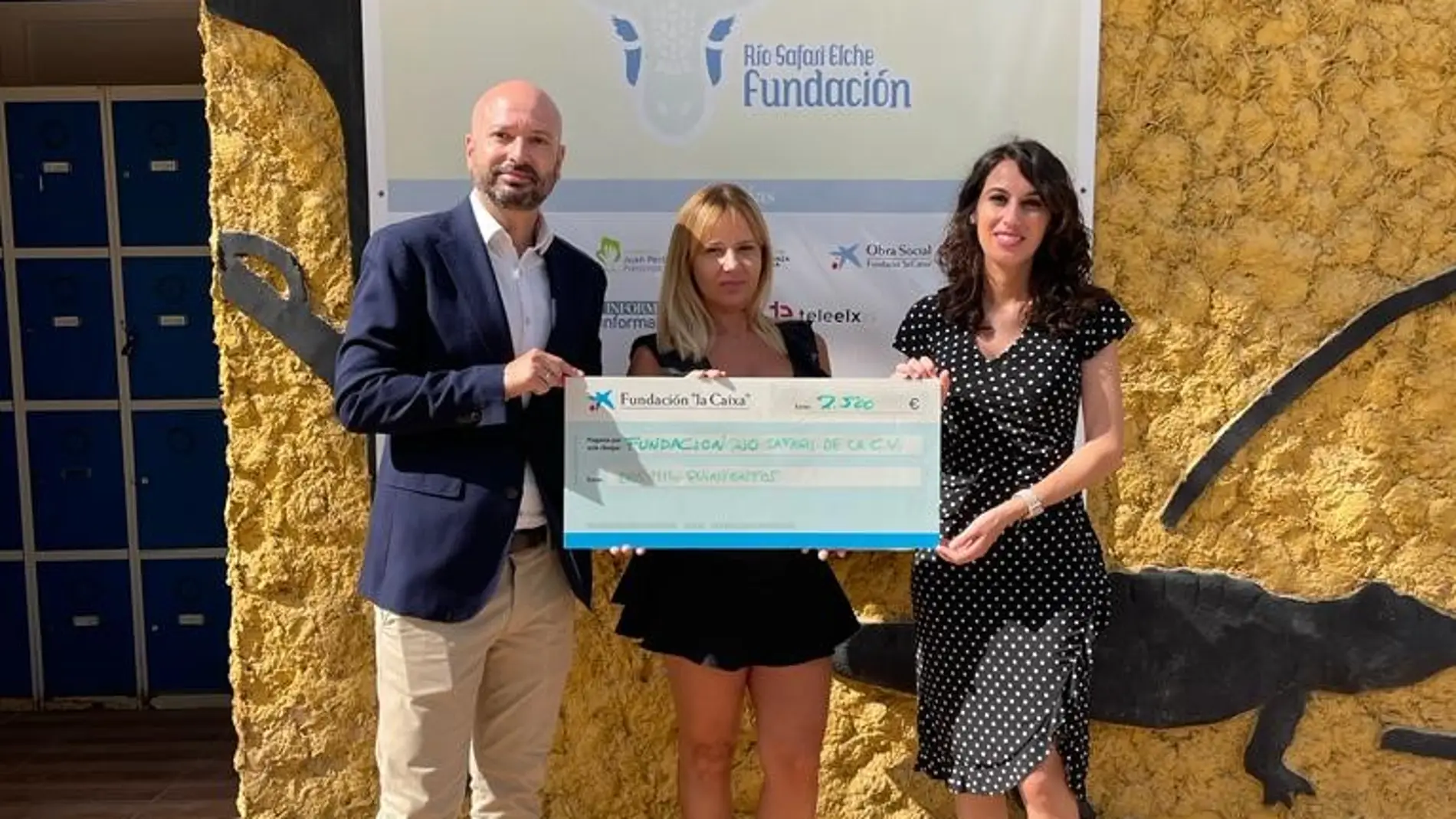 Fundación Río Safari de Elche recibe una ayuda de 2500 euros para el programa de terapia dirigida a la población más vulnerable 