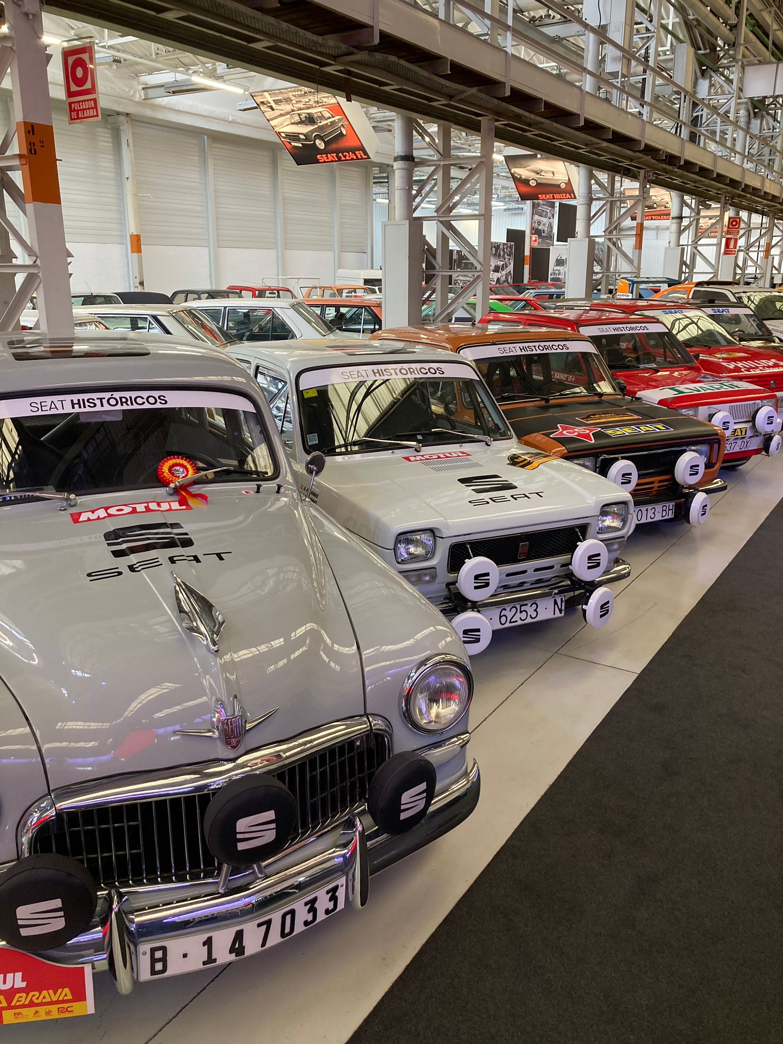 Seat cuenta con una colección exclusiva de sus mejores coches... y se puede visitar una vez al año Seat cuenta con una colección exclusiva de sus mejores coches... y se puede visitar una vez al año