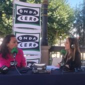 Maria Ramallo. alcaldesa de Marín en el programa especial de radio con motivo de las Fiestas del Carmen 23
