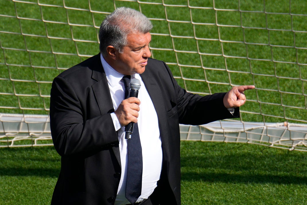 Laporta: "Tenemos mejor equipo que el Real Madrid" Laporta: "Tenemos mejor equipo que el Real Madrid"