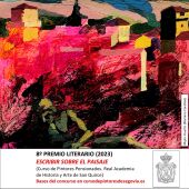 VIII Premio Escribir sobre el Paisaje del curso de Pintores pensionados de Segovia